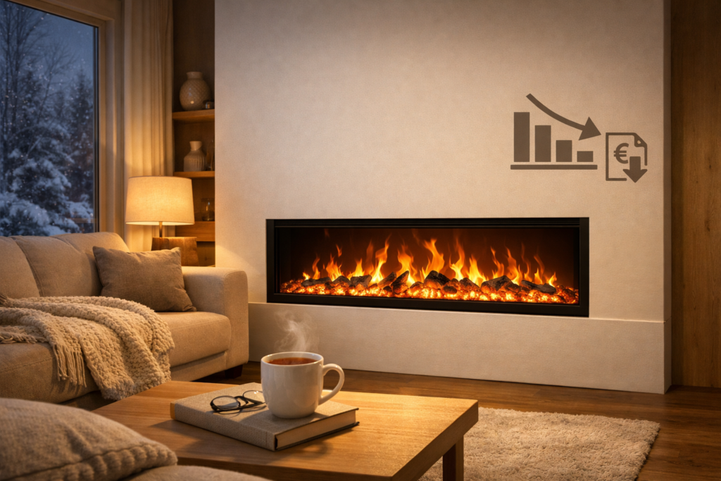 kominki elektryczne odporne na ceny ropy